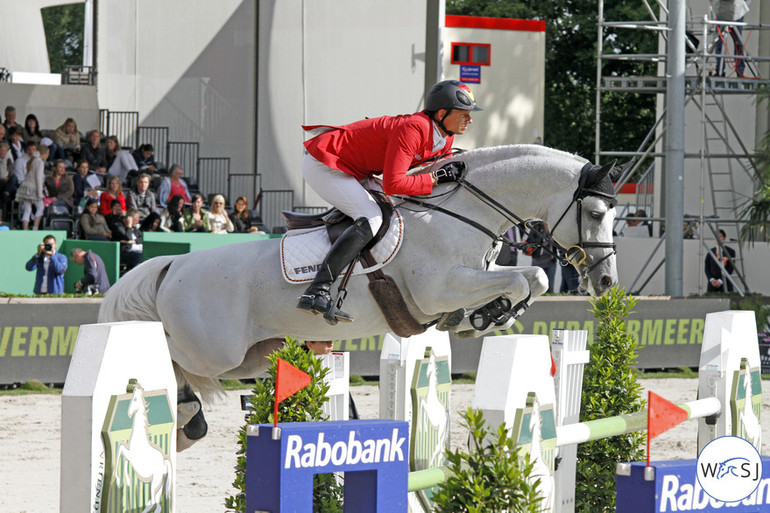 Marco Kutscher with Cornet Obolensky. Photo (c) Jenny Abrahamsson.