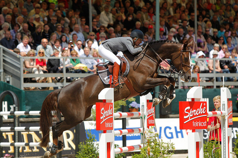 Meredith won the Verden Grand Prix the last time in 2010 with the mare Kismet.