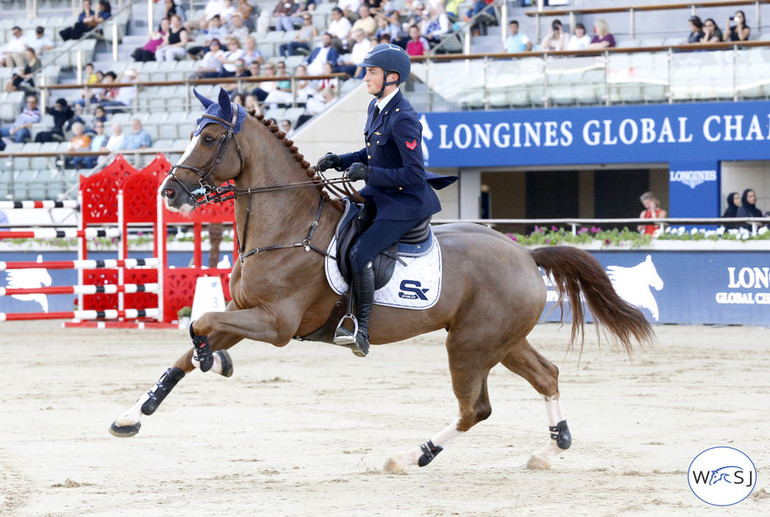 Lorenzo de Luca with Halifax van het Kluizebos. Photo (c) Jenny Abrahamsson.