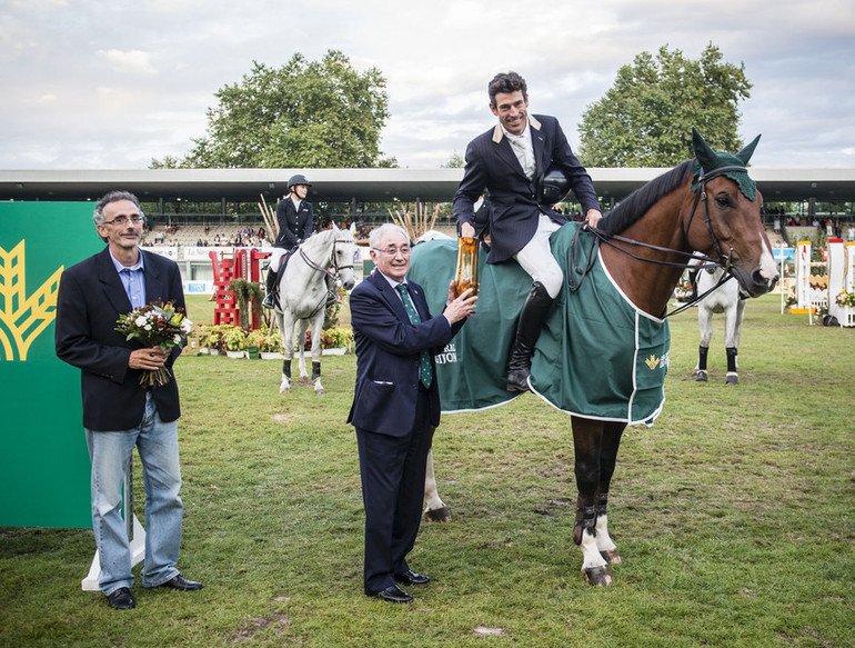 Rowan Willis and Blue Movie. Photo provided by CSIO5* Gijon. 