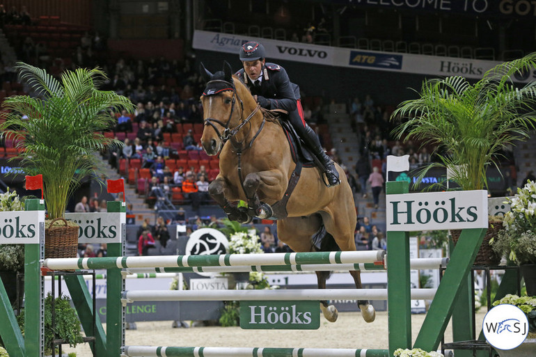 Emanuele Gaudiano with Lucifer van de Maltahoeve. Photo (c) Jenny Abrahamsson.