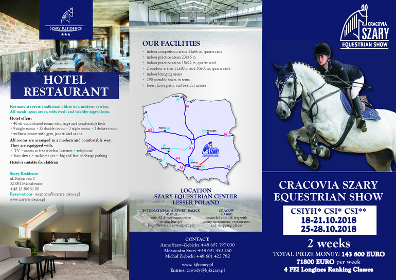 CRACOVIA SZARY EQUESTRIAN SHOW 