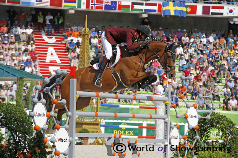 Sheikh Ali bin Khalid Al Thani was a joy to watch in the ring with Vienna Olympic.