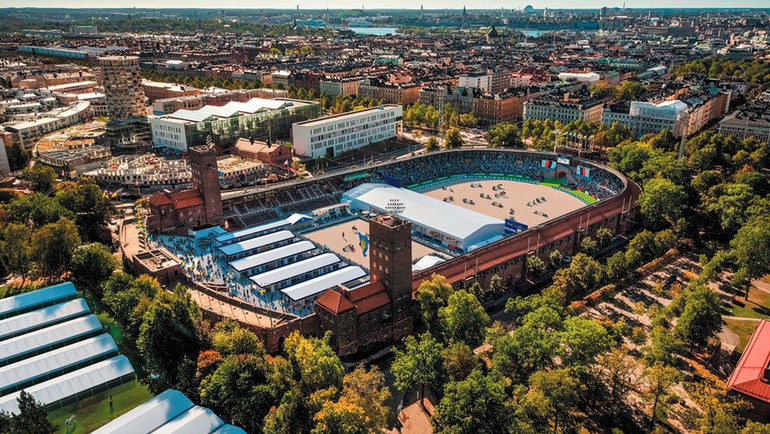 The LGCT Stockholm arena