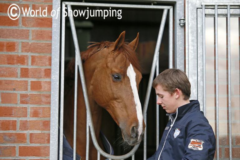 Bertram Allen - here pictured at home in Romanov. Photo (c) Jenny Abrahamsson.