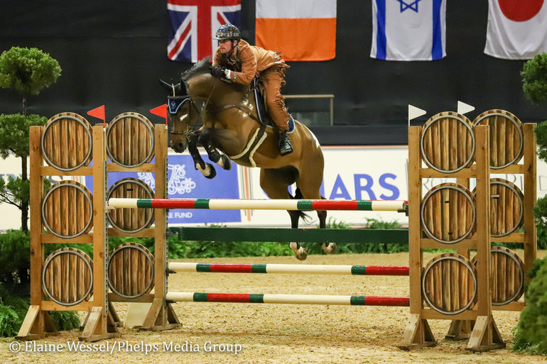 Darragh Kenny on Billy Dorito. Photo © Elaine Wessel/Phelps Media Group.