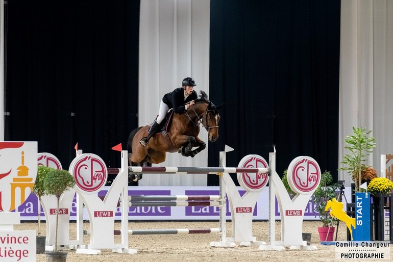 Andres Vereecke and Igor van de Wittemoere. Photo © Camille Changeur Photografie/Jumping International de Liege.