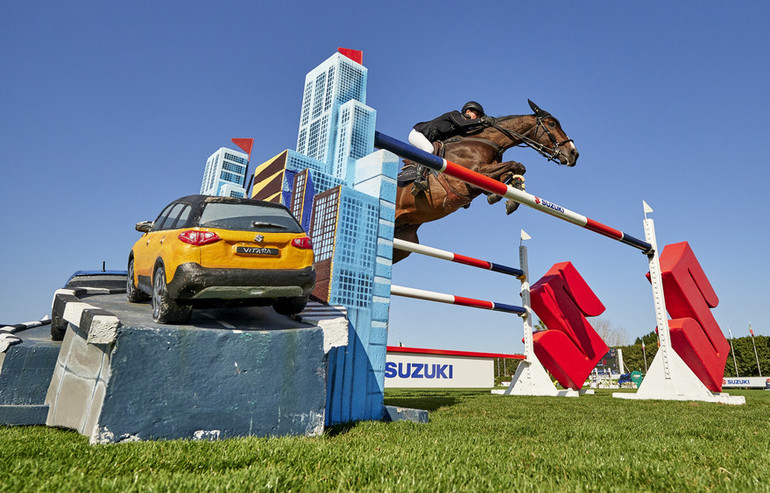 Penelope Leprevost and Vancouver de Lanlore won the CSI3* 1.50m Grand Prix. Photo © Oxer Sports 