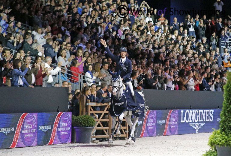 The winners: Daniel Deusser and Cornet D'Amour - clear in all rounds in Lyon, and well deserved champions!