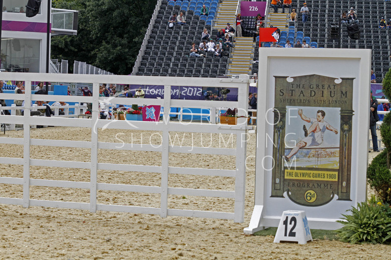 The gate at fence twelve; the 1908 Olympic Fence.