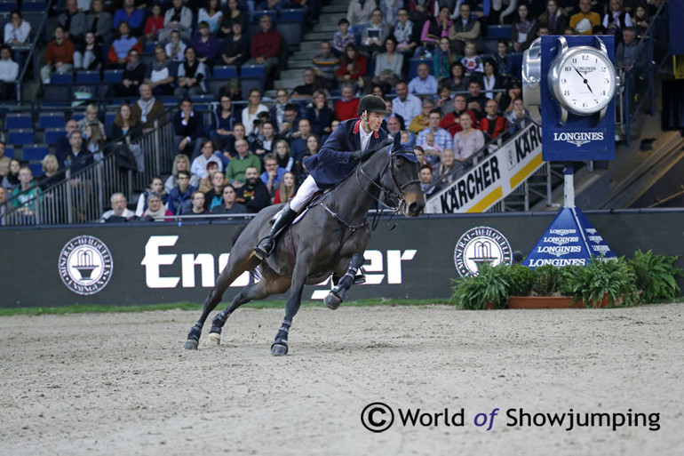 William Whitaker took the World Cup win on Fandango after an incredible fast jump-off.