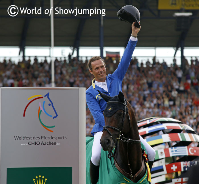 Christian Ahlmann and Codex One in Aachen