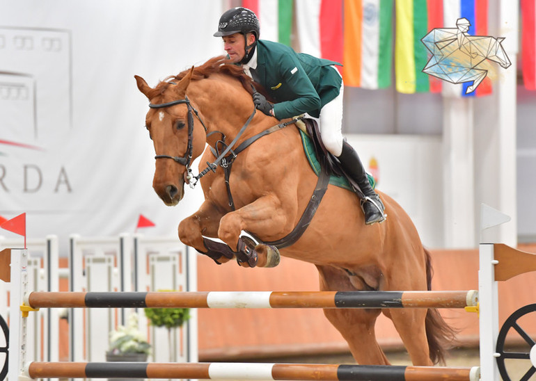 Jaroslaw Skrzyczynnski and Chacco Amicor. Photo © CSIO Budapest / Krisztina Hajdu