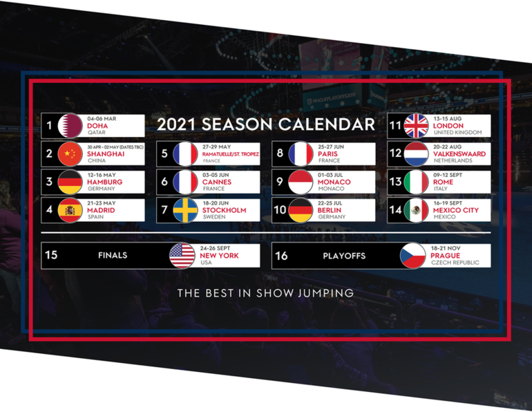 2021 season calendar