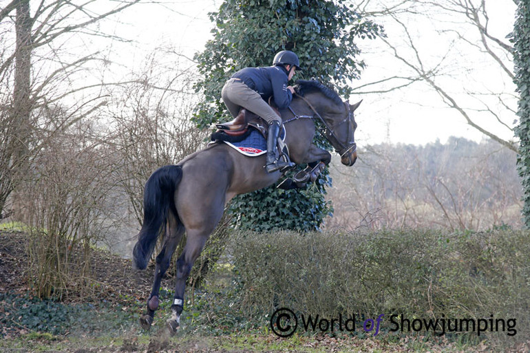 ...showing us that she really can jump.