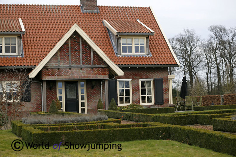 Jeroen's beautiful house.
