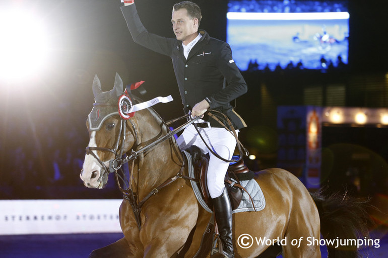 Marc Houtzager with Sterrehof's Opium. Photo (c) Jenny Abrahamsson.