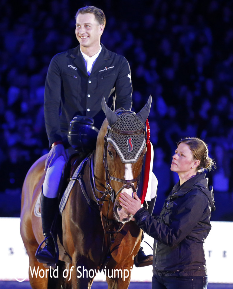 Marc Houtzager with Sterrehof's Opium. Photo (c) Jenny Abrahamsson.