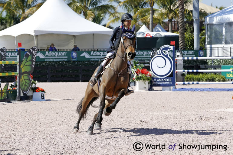 Another new couple is Laura Chapot and ISHD Dual Star, who comes from Cian O'Connor. Photo (c) Jenny Abrahamsson.
