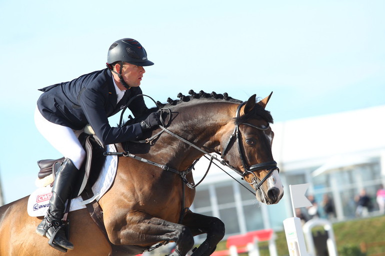 Marc Bettinger won the Grand Prix in Vilamoura on Bacardi. Photo (c) Vilamoura Atlantic Tour.