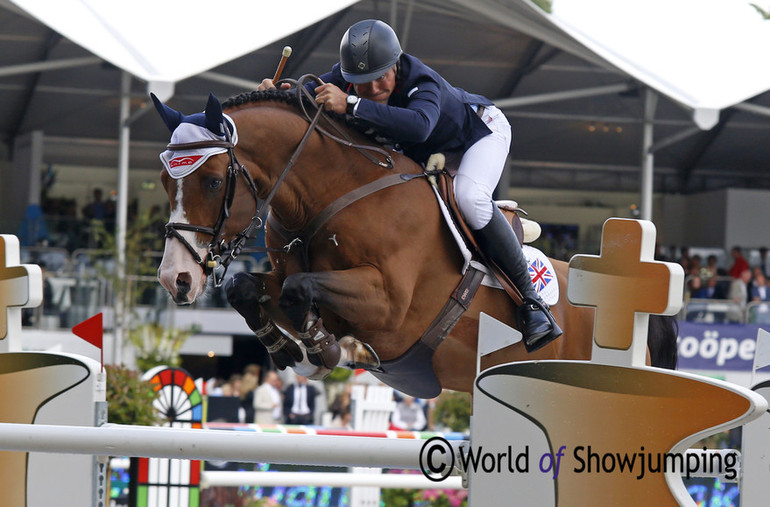 Joe Clee with Utamaro D Ecaussines. Photo (c) Jenny Abrahamsson.