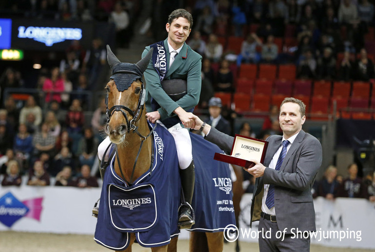 Steve Guerdat with Albführen's Paille. 