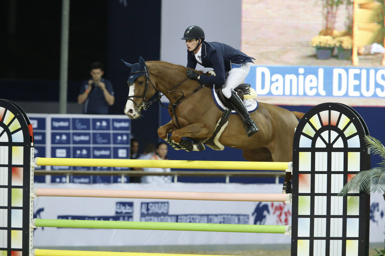 Daniel DEUSSER Espyrante Winner Class S4 CSI 5 star ©CHI AL SHAQAB 2015/GRASSO