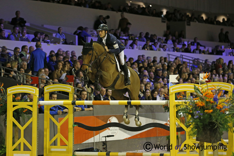 Scott Brash with Hello Sanctos. Photo (c) Jenny Abrahamsson.