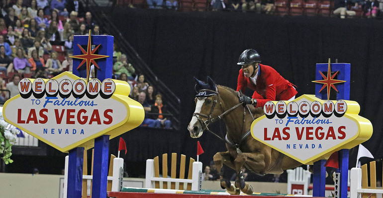 No. two: Rich Fellers and Flexible. Photo (c) Ken Braddick/dressage-news.com.