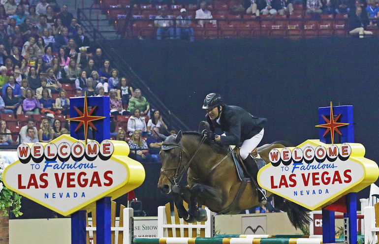 No. three: Orient Express HDC with Patrice Delaveau in the saddle. Photo (c) Ken Braddick/dressage-news.com.