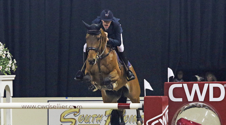 No. eight: Jos Verlooy on Domino. Photo (c) Ken Braddick/dressage-news.com.