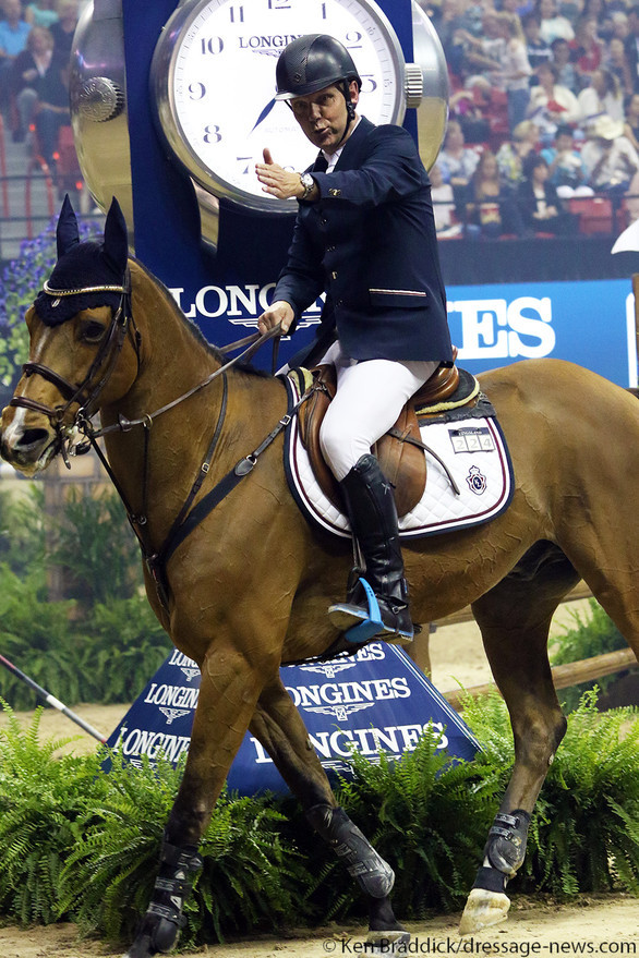 Geir Gulliksen and Edesa S Banjan. Photo (c) Ken Braddick/dressage-news.com.