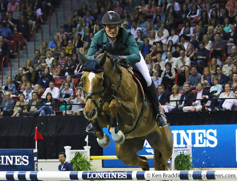 Steve Guerdat and Albfuehren's Paille. Photo (c) Ken Braddick/dressage-news.com.