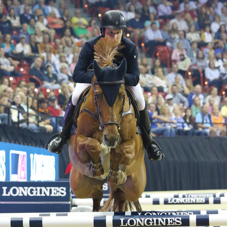 Another young and talented rider that rode impressive rounds was Douglas Lindelöw on Casello, who ended 8th on the overall standing.