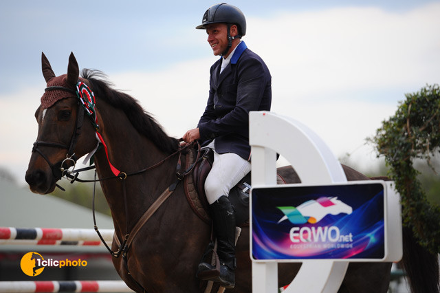 CSI3* Equestrian Worldwide – EQWO.net price winner Radovan Sillo (SVK) with Chieano. © Nicole Ciscato