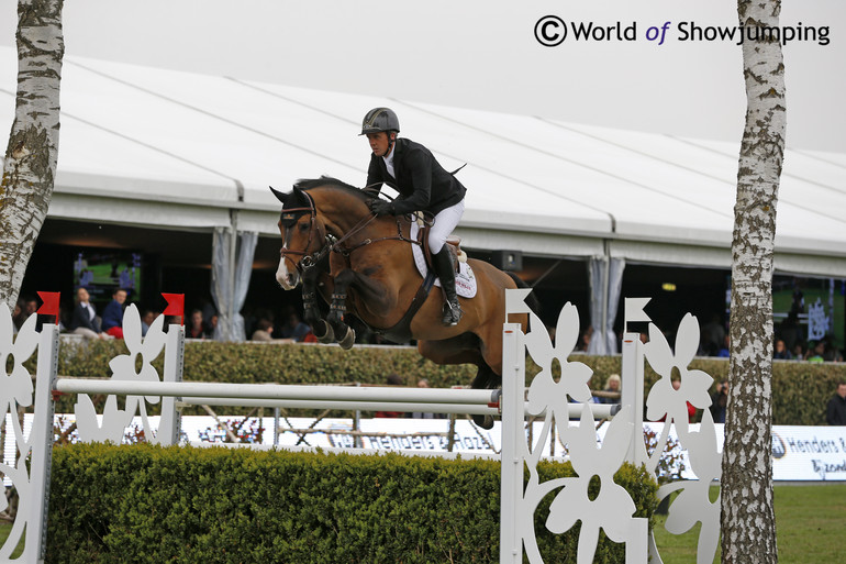 Shane Breen with the beautiful Calido Boy. 