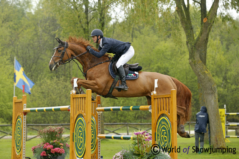 Billy Twomey rode Lizziemary in the Grand Prix. 