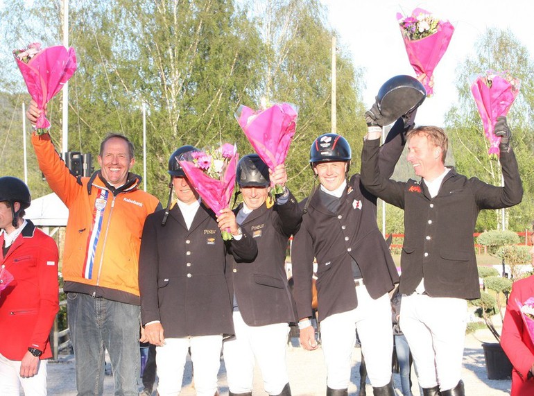 The winning Dutch team in Drammen. Photo (c) Rebecca Mender.
