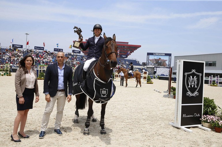 Kent Farrington has been on fire in Shanghai. Photo (c) Stefano Grasso/LGCT.