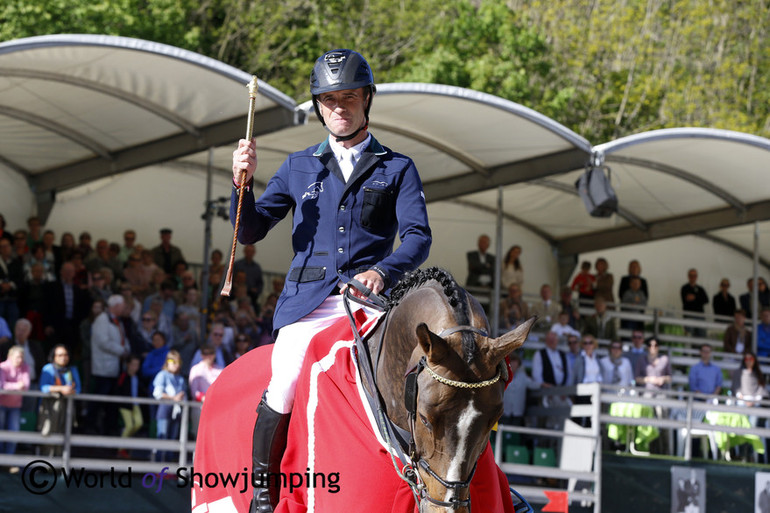 Denis Lynch with Abbervail van het Dingeshof. Photo (c) Jenny Abrahamsson.