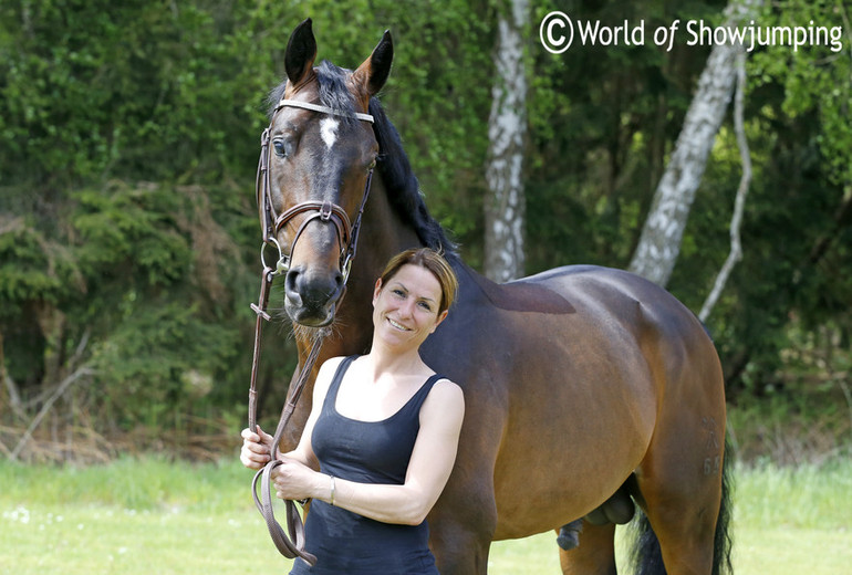 Clarissa Crotta with Caramsin. Photo (c) Jenny Abrahamsson.