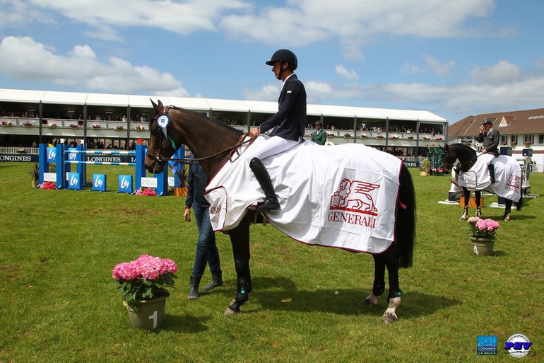 Bertram Allen went to the top again in La Baule - this time on Wild Thing L. Photo (c) CSIO La Baule/PSV Morel.