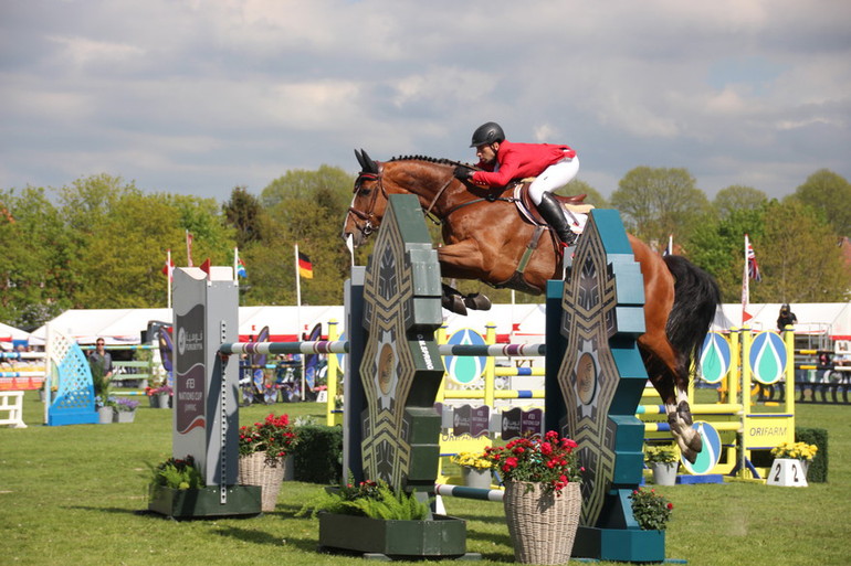 Gilles Dunon was double clear for Belgium on Fou de Toi v. Keihoe. Photo (c) World of Showjumping.
