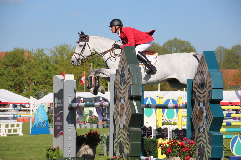 Jerome Guery and Papillon Z sealed the deal for Belgium in round two.