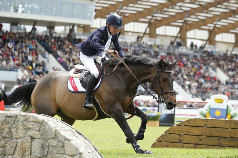 Bertram Allen and Wild Thing L won the prestigious derby in La Baule. Photo (c) World of Showjumping.