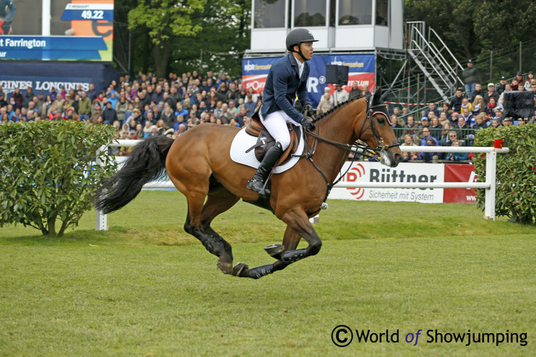 Kent Farrington with Voyeur.