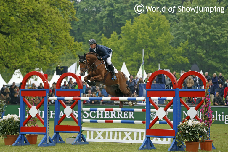 Felix Hassmann and Horse Gym's Balzaci ended 10th in the class. 