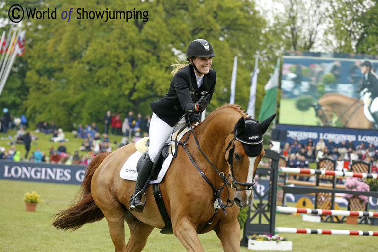 Janne-Friederike Meyer has a new superstar in the gelding Goja. 