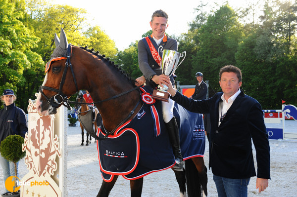 Philip Rüping and Cabachon. Photo provided by Baltica Equestrain Tour. 