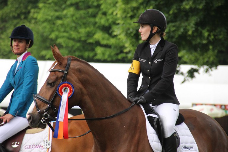 Janne-Friederike Meyer is still in the lead of the DKB-Riders Tour. Photo (c) World of Showjumping.